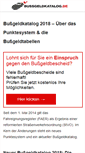 Mobile Screenshot of bussgeldkatalog.de